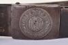 WW2 German Army Combat Belt and Buckle - 2