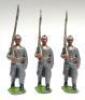 Britains RARE Paris Office French Infanterie in steel helmets - 4