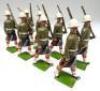 Britains set 114, Cameron Highlanders in service dress - 2