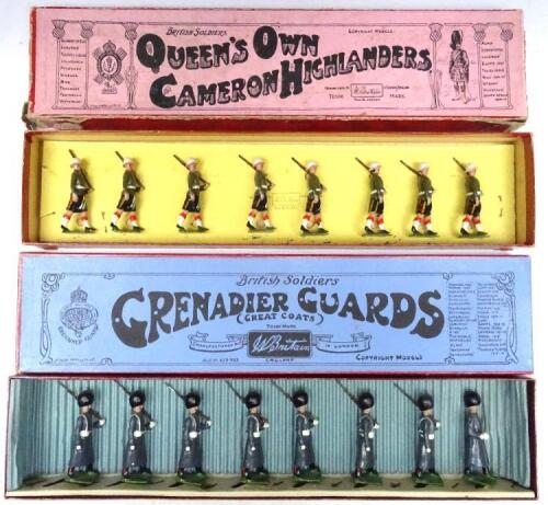 Britains set 312, Grenadier Guards in greatcoats