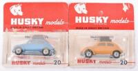 Two Carded no 20 Volkswagen 1300 with Luggage Husky Models