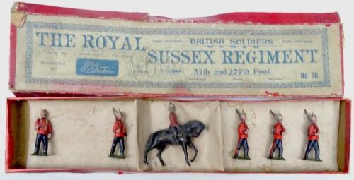 Britains set 36, Royal Sussex Regiment