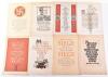 10x Third Reich NSDAP Illustrated &ldquo;Wochenspruch&rdquo; Printed Pages