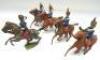 Britains set 12, 11th Hussars - 4