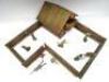 David Hawkins Collection Elastolin 70mm scale 13406/6 Log Cabin - 5