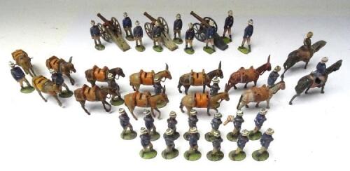 Britains from set 28, Mountain Artillery