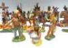 David Hawkins Collection Elastolin 70mm scale North American Indian Camp - 5