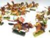 David Hawkins Collection Elastolin 70mm scale Mounted Cowboys and Indians - 5