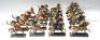 David Hawkins Collection Elastolin 54mm scale mounted Knights