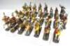 David Hawkins Collection Elastolin 54mm scale mounted Knights - 4