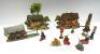 David Hawkins Collection Elastolin 70mm scale 6960 semi-flat Log Cabin - 5