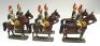 David Hawkins Collection Elastolin 70mm scale Royal Horse Guards at the halt - 4