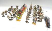 David Hawkins Collection Elastolin 54mm scale Men at Arms on foot