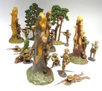 David Hawkins Collection Elastolin 70mm scale British WWI Riflemen