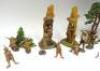 David Hawkins Collection Elastolin 70mm scale British WWI Riflemen - 7