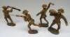 David Hawkins Collection Elastolin 70mm scale British in WWI in action - 4