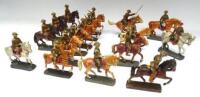 David Hawkins Collection Elastolin 70mm scale British WWI Cavalry