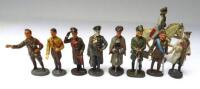 David Hawkins Collection Elastolin 70mm scale Personality figures