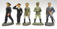 David Hawkins Collection Elastolin 70mm scale Panzer Crew