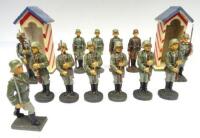 David Hawkins Collection Elastolin 70mm scale German Army at Present