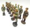 David Hawkins Collection Elastolin 70mm scale German Army at Present - 3