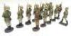 David Hawkins Collection Elastolin 70mm scale German Army at Present - 5