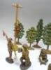 David Hawkins Collection Elastolin 70mm scale British WWI Signallers - 3