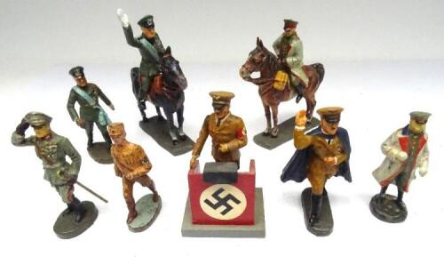 David Hawkins Collection Elastolin 70mm scale Personality figures