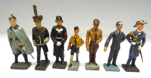 David Hawkins Collection Lineol 70mm scale Personality figures
