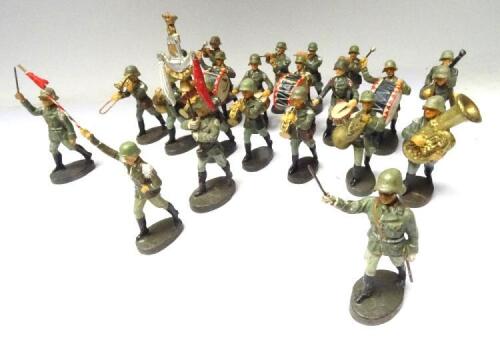David Hawkins Collection Elastolin 70mm scale Band of the German Army
