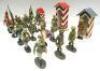 David Hawkins Collection Elastolin 70mm scale German Army marching