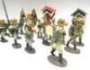 David Hawkins Collection Elastolin 70mm scale German Army marching - 3