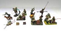 David Hawkins Collection Elastolin 70mm scale WWI German Army Signallers