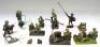 David Hawkins Collection Elastolin 70mm scale WWI German Army Signallers - 2