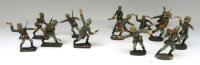 David Hawkins Collection Elastolin 70mm scale WWI German Army Trench Raiding Party