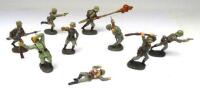 David Hawkins Collection Elastolin 70mm scale WWI German Army Infantry in Action