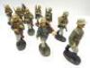 David Hawkins Collection Elastolin 70mm scale WWI German Army Infantry advancing - 4