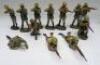 David Hawkins Collection Elastolin 70mm scale WWI German Army Infantry advancing - 5