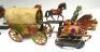 David Hawkins Collection Elastolin 70mm scale German Army tinplate Wagon - 3