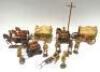 David Hawkins Collection Elastolin 70mm scale British Army two tinplate Wagons - 4