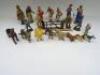 David Hawkins Collection Composition 100mm to 54mm scale Civilians
