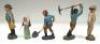 David Hawkins Collection Composition 100mm to 54mm scale Civilians - 3