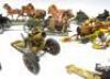 David Hawkins Collection Elastolin 70mm scale tinplate Artillery - 3