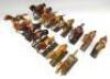 David Hawkins Collection Elastolin 70mm scale riderless Military Horses