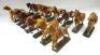 David Hawkins Collection Elastolin 70mm scale riderless Military Horses - 2