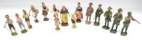 David Hawkins Collection Elastolin 100mm scale Civilians