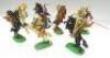 David Hawkins Collection Elastolin 70mm scale plastic Norman Cavalry - 2