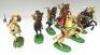 David Hawkins Collection Elastolin 70mm scale plastic Norman Cavalry - 4