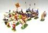 David Hawkins Collection Elastolin 70mm scale plastic Landsknechts
