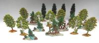 David Hawkins Collection Elastolin plastic Trees